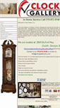 Mobile Screenshot of clockgalleryinc.com